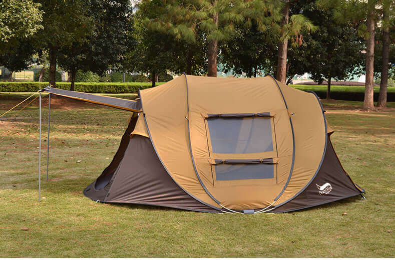 Outdoor Automatic Tent 3-4 People Quick Assembly Multi-person Camping Park Tent Rainproof