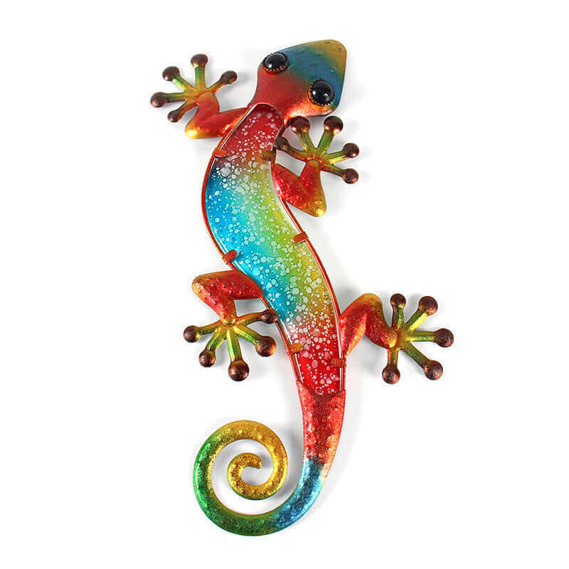 Gecko lizard wall hanging