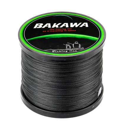 BAKAWA SuperPower 1000 4 Strand 18LB 80LB PE Braided Fishing Line