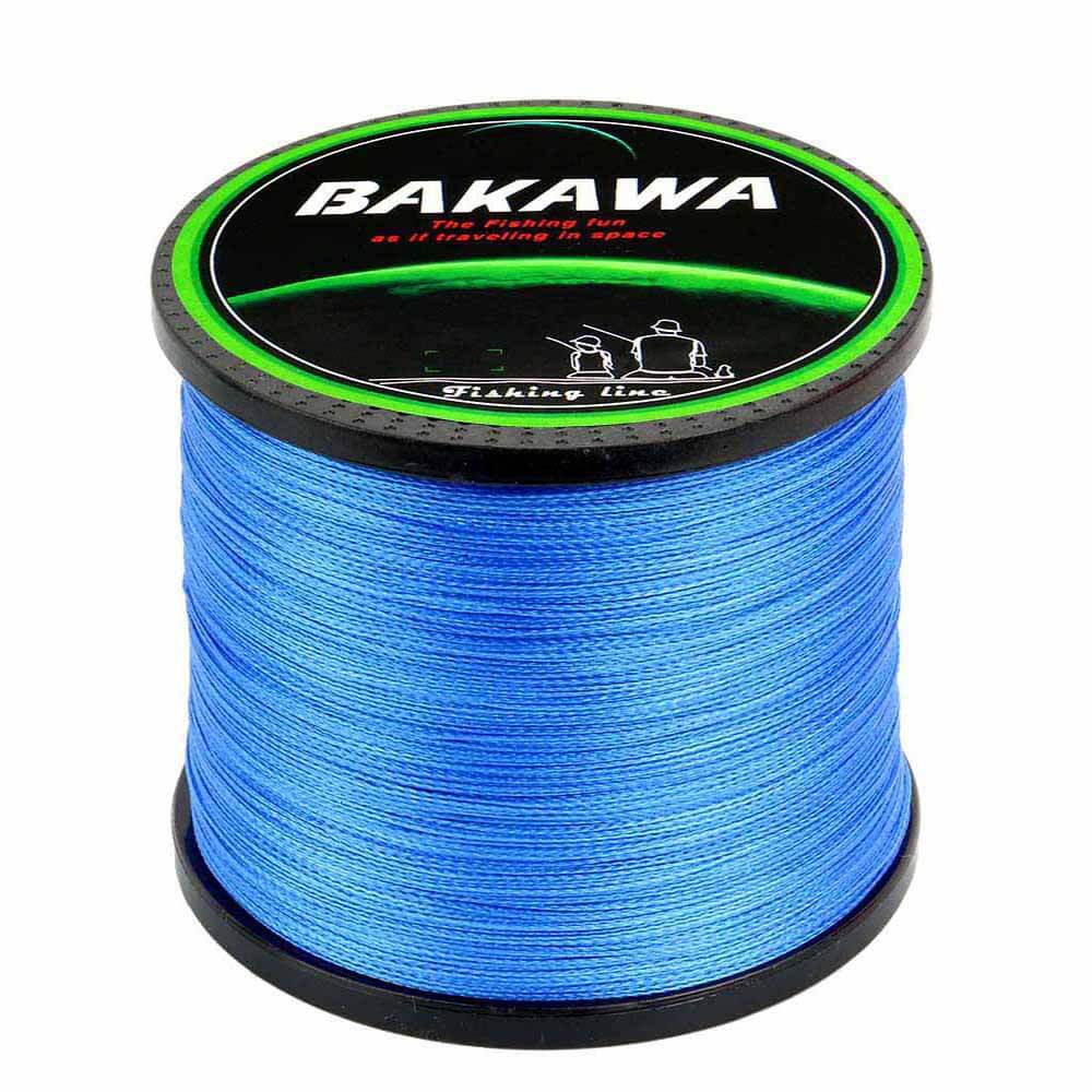 BAKAWA SuperPower 1000 4 Strand 18LB 80LB PE Braided Fishing Line