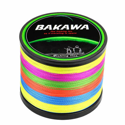 BAKAWA SuperPower 1000 4 Strand 18LB 80LB PE Braided Fishing Line