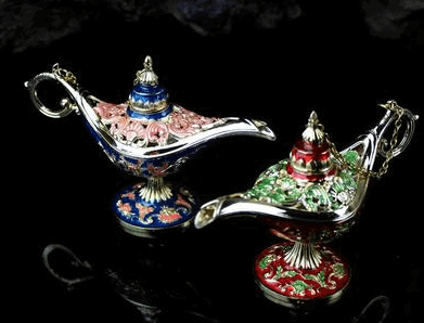 Arabian Genie Oil Lamp