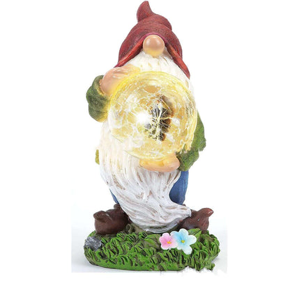 Solar Lamp Resin Gnomes