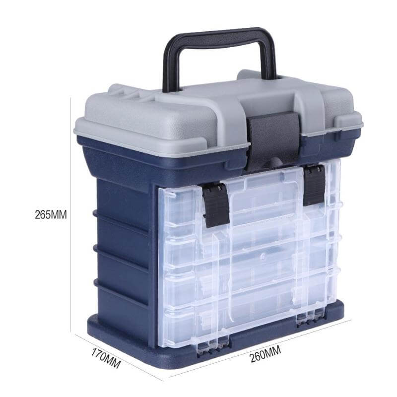 Multi-functional Tackle Box/Seat for up to 100kg