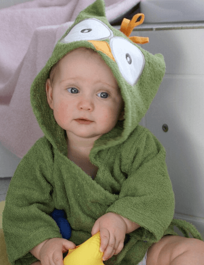 Cute Animal Hooded Baby Bathrobes