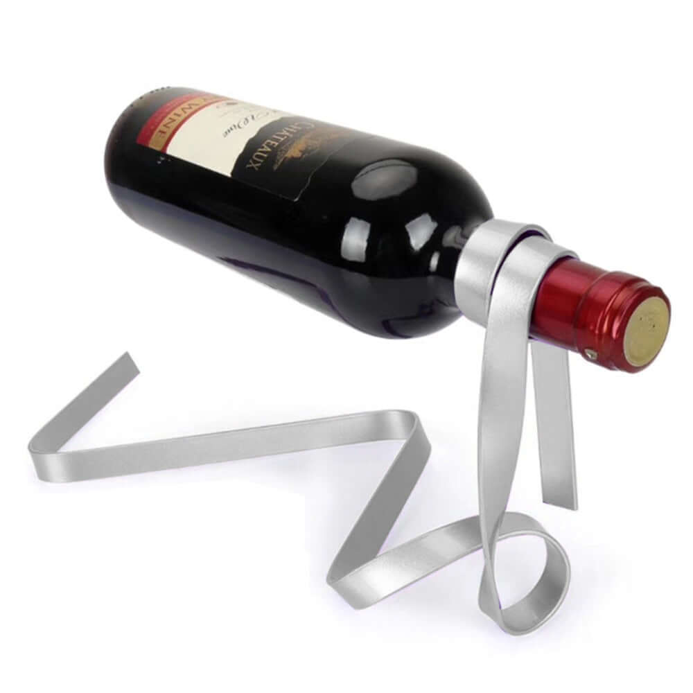 Magic Floating Ribbon Wine Bottle Holder