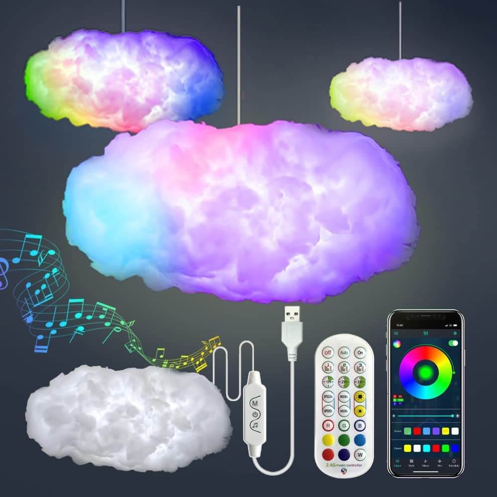 Floating Cloud Light You Can Synchronise To Music