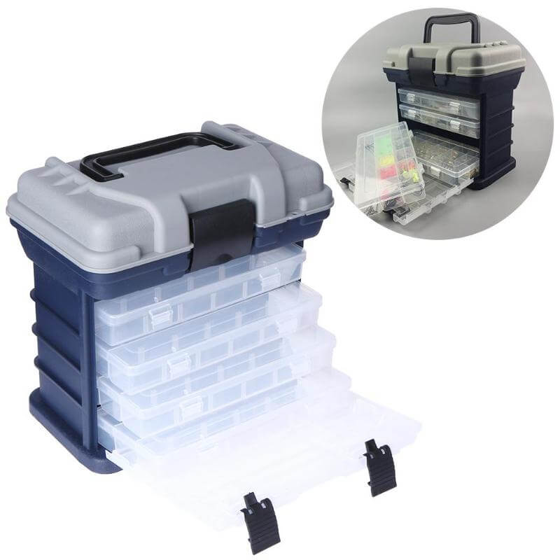 Multi-functional Tackle Box/Seat for up to 100kg