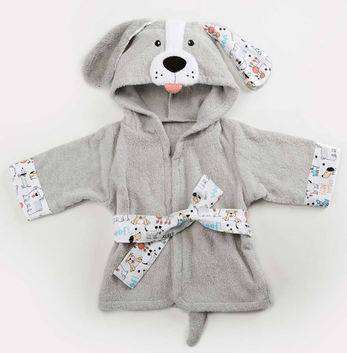 Cute Animal Hooded Baby Bathrobes