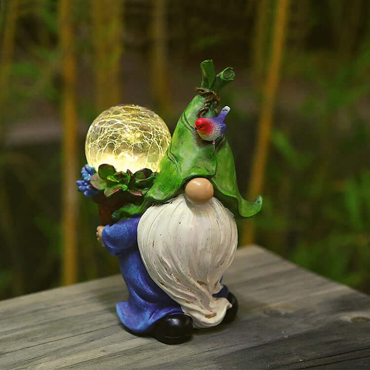 Solar Lamp Resin Gnomes