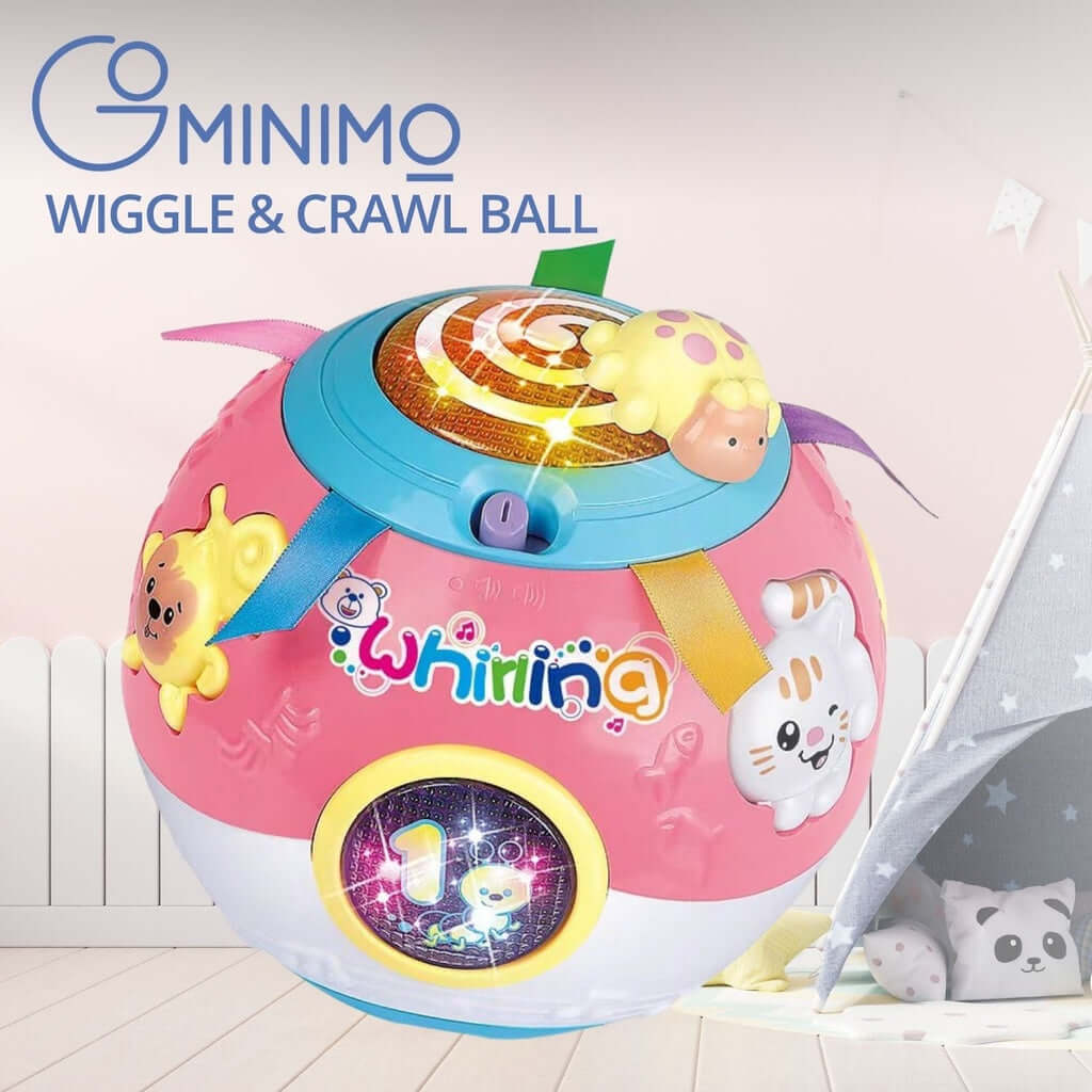 GOMINIMO Kids Toy Wiggle &amp; Crawl Ball