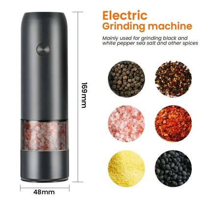 Electric Automatic Pepper And Salt Grinder