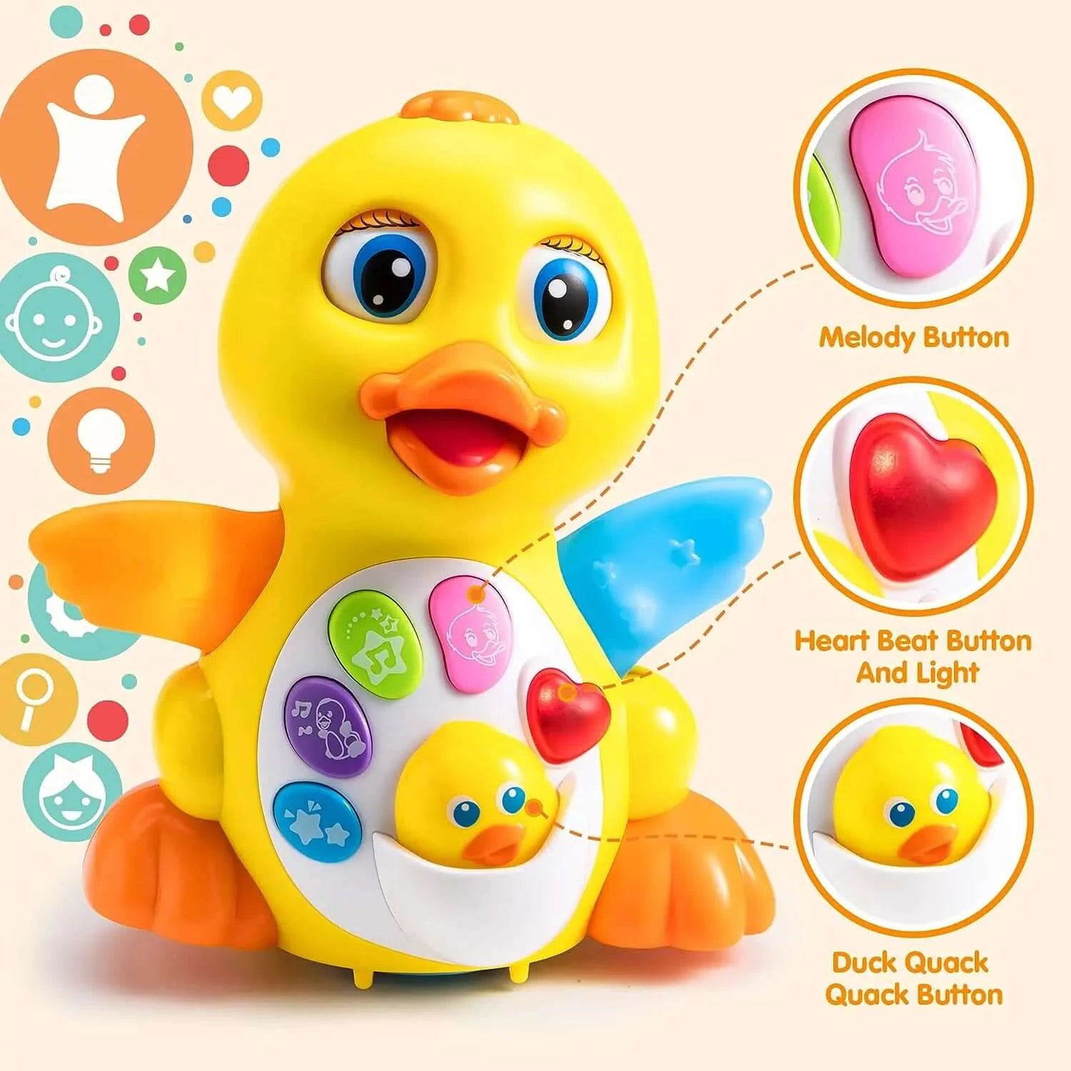 Baby Musical Duck Toy